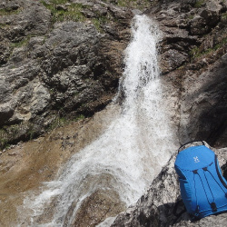 Wasserfall am Hirschbachtobel