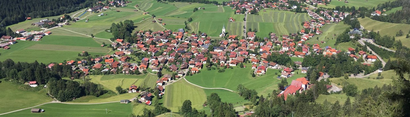 Blick nach Bad Oberdorf